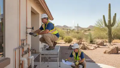 Phoenix, AZ plumber providing plumbing repair services for residential and commercial properties