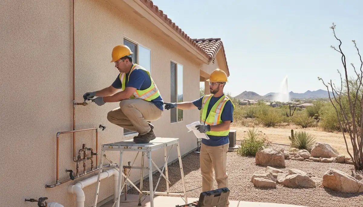 Phoenix, AZ plumber providing expert plumbing repair services for local homes and businesses