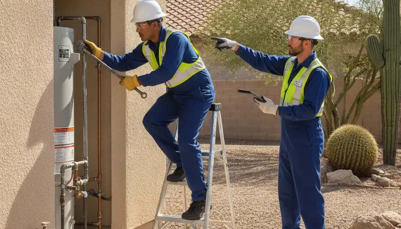 Phoenix, AZ plumber providing expert plumbing repair service for residential and commercial properties