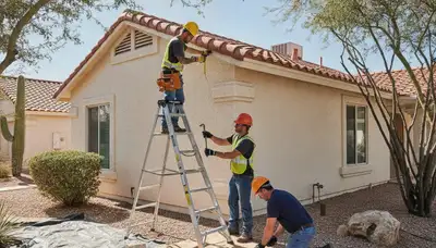 Phoenix, AZ plumbing repair service team for residential and commercial pipe repairs