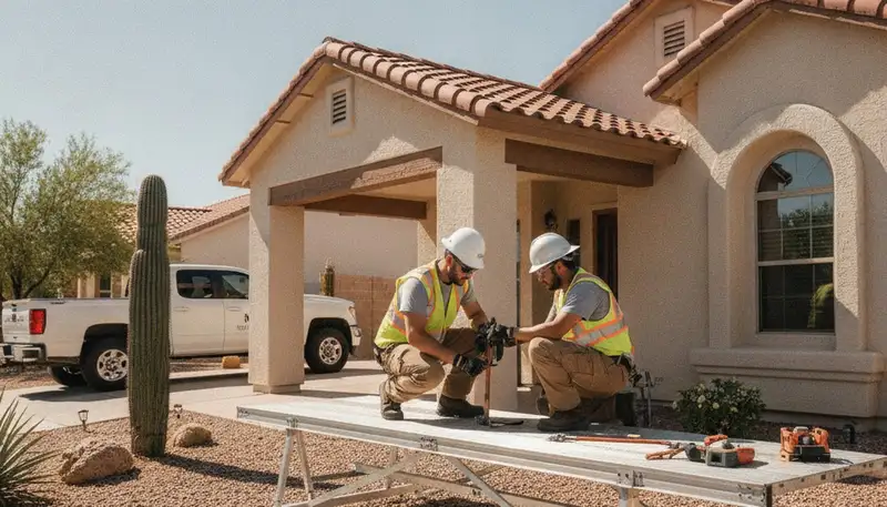 Phoenix AZ plumber providing professional plumbing repair service for local homes and businesses