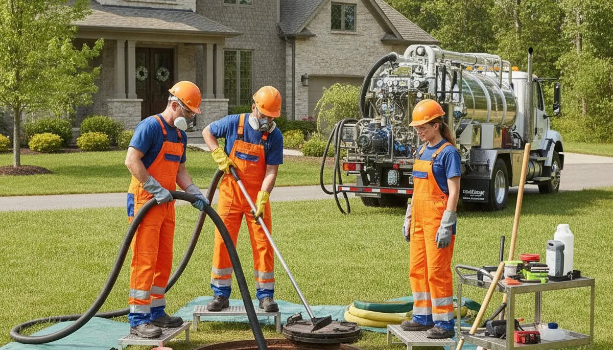 Septic tank cleaning service for Phoenix, AZ homes by On Call Plumbers