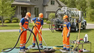 Septic tank cleaning service for Phoenix, AZ homes by On Call Plumbers