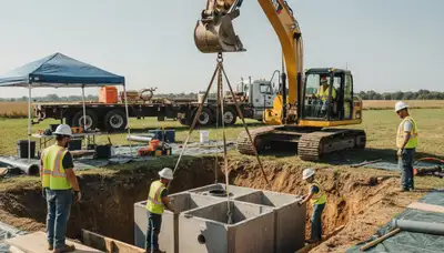 Septic tank installation for Phoenix, AZ homes by On Call Plumbers